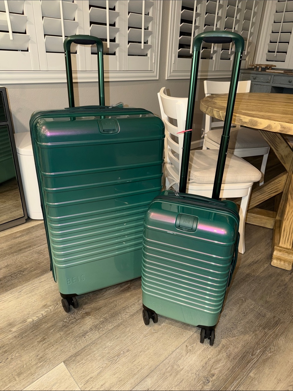BEIS WICKED Large Check-In Roller AND SMALL Carry-On Roller